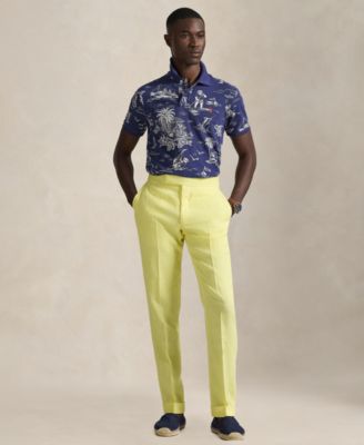 Men's Classic-Fit Bear Mesh Polo Shirt