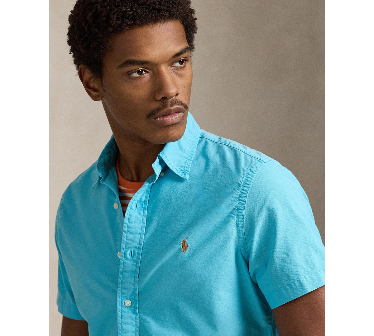 Polo Ralph Lauren Men's Garment-Dyed Oxford Shirt
