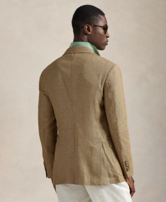 Men's Short-Sleeve Textured Sweater Polo Shirt