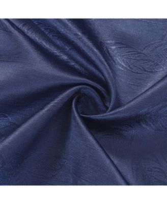 100% Polyester 190 GSM Eloise Reversible Blackout Grommet Curtain Panel