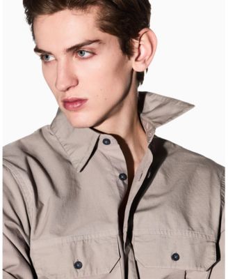 Men's Long Sleeve Ripstop Pocket Shirt