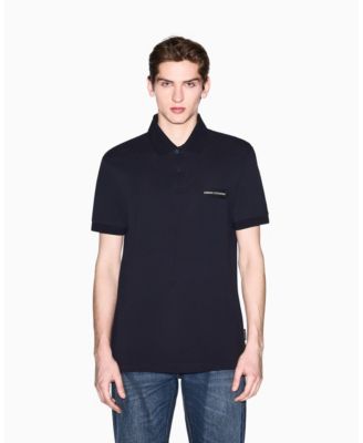 Men's White Edition Short Sleeve Pique Polo Shirt