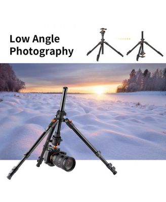 K234A1 4-Section Lightweight Aluminum Travel Vlog Tripod with Ball Head