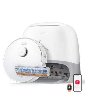 Qrevo Curv 2 Flow Robot Vacuum and Mop, SpiraFlow Real-Time Self-Cleaning Roller Mop, 20,000 Pa, Dual Zero-Tangle System, AI Obstacle Avoidan