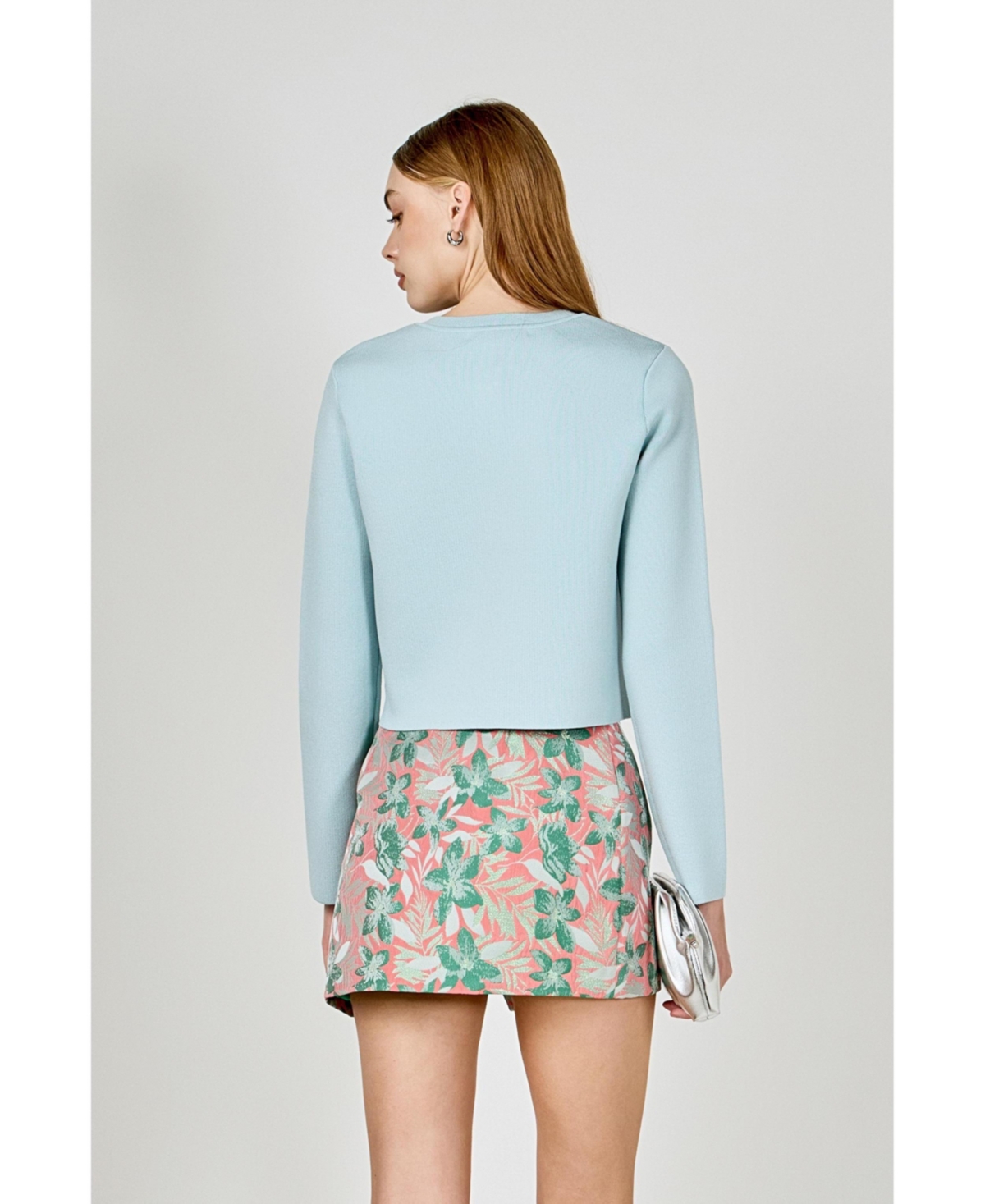 endless rose Women's Knit Long Sleeve Cardigan with Pockets