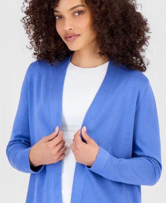 Petite Chatham Open-Front Cardigan