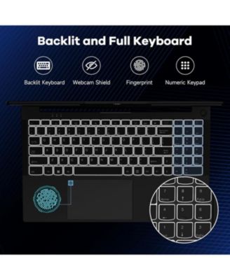 15.6 Gaming Laptop AMD Ryzen 5 6600H 6-Cores 16GB DDR5 RAM 512GB SSD 4.5GHz