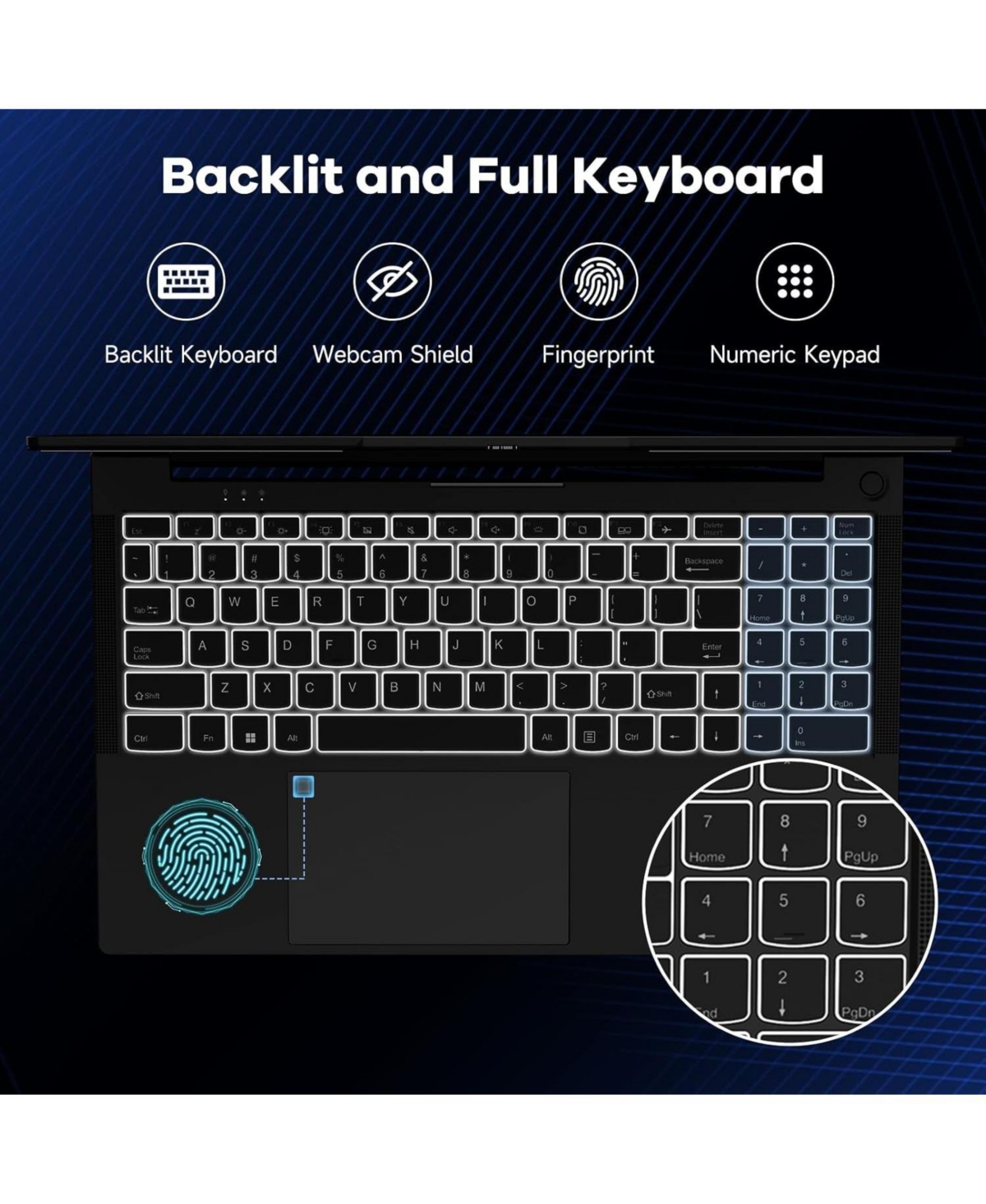 Nimo 15.6 Gaming Laptop Amd Ryzen 5 6600H 6-Cores 16GB DDR5 Ram 512GB Ssd 4.5GHz