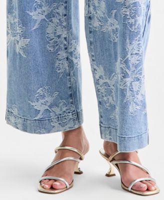 Women's Zoya Wide-Leg Crop Jeans