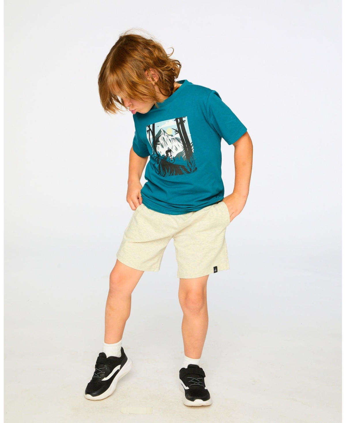 Deux par Big Boys ganic Cotton Jersey T-Shirt