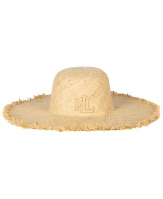 3D Logo Raffia Sun Hat