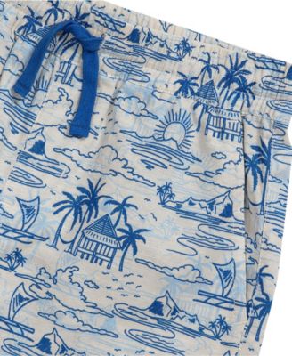 Boys Linen Slub Shorts