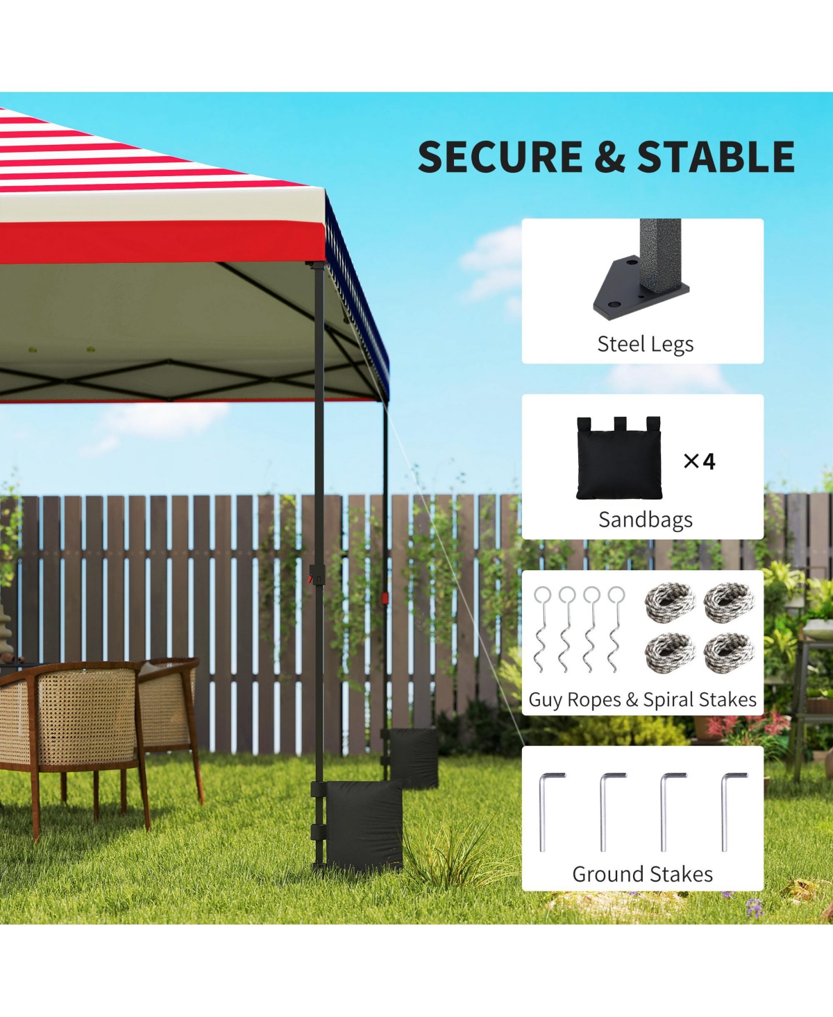 Outsunny 10 x ft Pop Up Canopy Tent with One Push Setup, Dark