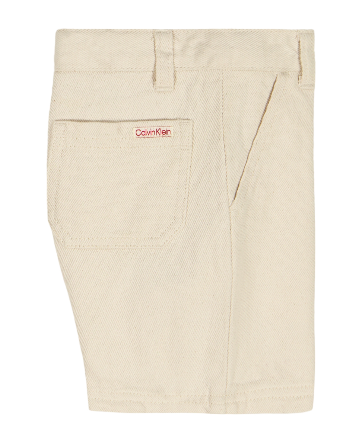 Calvin Klein Boys' 2T-7 Button-Front Shirt and Denim Shorts, 2-Piece Set