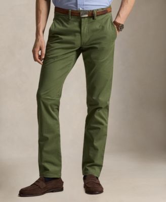Men's Slim-Fit Stretch Chino Pants
