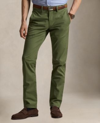 パンツ polo chino trousers / olive Polo Ralph Lauren Men's Stretch Slim Fit Chino Pants - Macy's