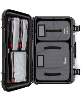 Media Series 935 Wheeled Waterproof Hard Case with N-Cubik 13S, 13M Inserts and Lid Organizer
