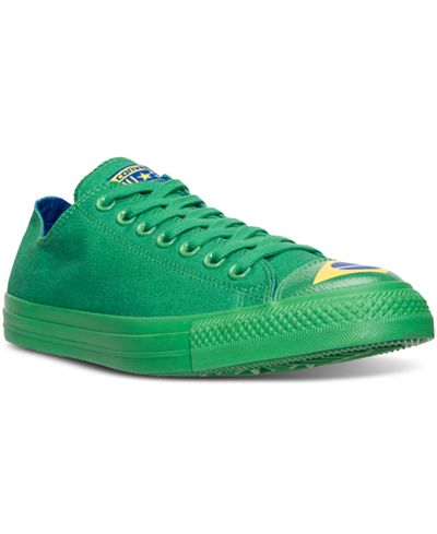 Converse Men's Chuck Taylor All Star Ox Flag Toe Cap Casual Sneakers from Finish Line