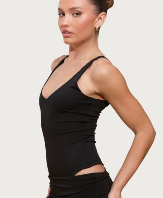 Women's Alondra V Neck Bodysuit