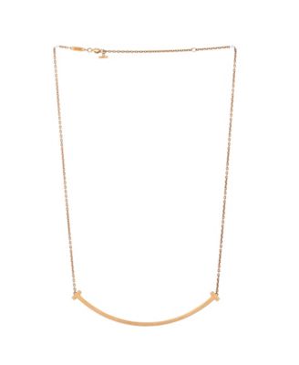 T Smile Pendant Necklace