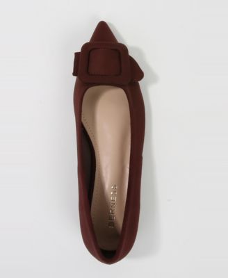 Womens Rhianna Pointed Skimmer Flat