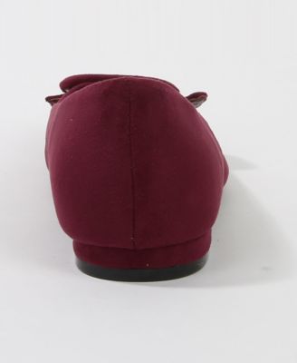 Womens Rhianna Pointed Skimmer Flat