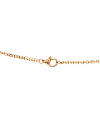 2 Diamonds Love Pendant Necklace