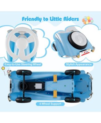 Toddler Ride on Toy Classic Sliding Car with Horn and LED Headlight