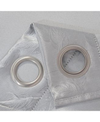 100% Polyester 200 GSM Arlo Embossed Blackout Grommet Curtain Panel 54" x 84"