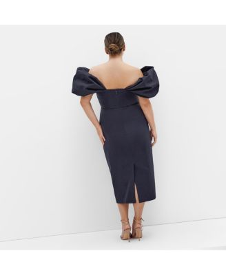 Women's Elyse Off Shoulder Midi Dress