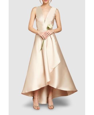 Women's Plunge Waterfall Maxi Dress