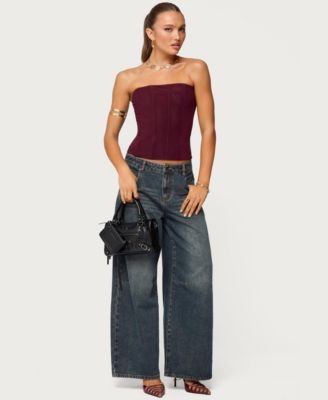 Women's Reed Sheer Mesh Corset