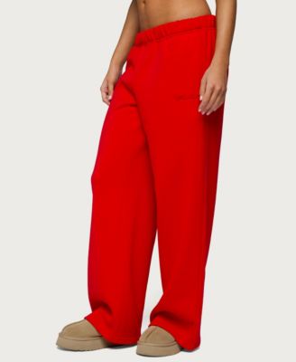 Women's Basic Girl Wide Leg Sweatpants