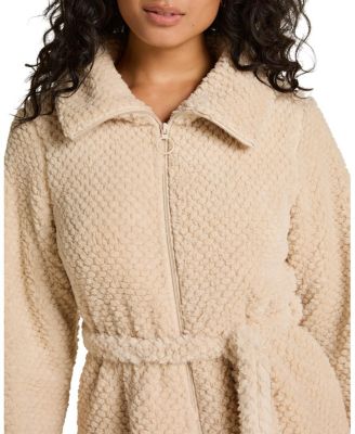 Hunkemoller Women's Robe Zip Up Fleece