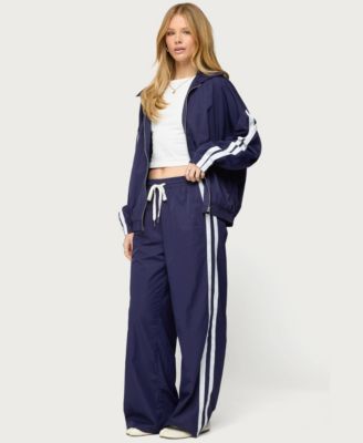Women's Kieran Stripey Nylon Track Pants