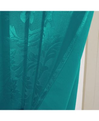 100% Polyester 200 GSM Dyson Embossed Blackout Grommet Curtain Panel 54" x 90"