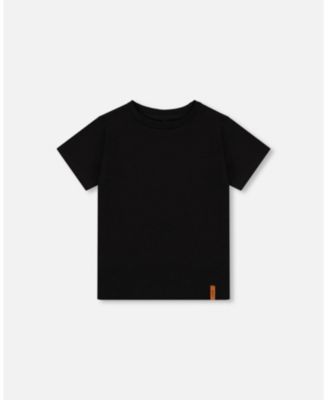 Boy Cotton Jersey T-Shirt Solid - Toddler