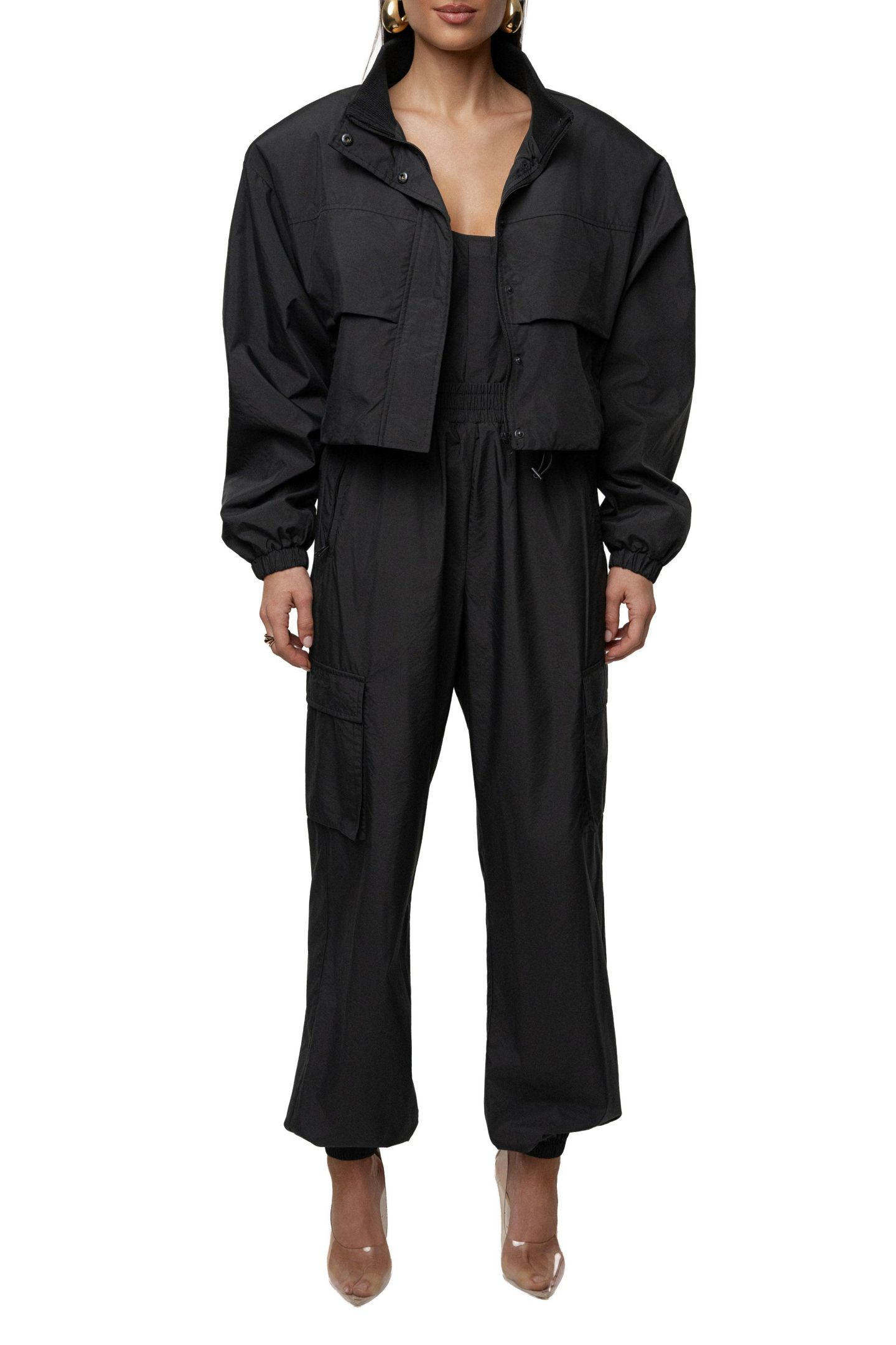 Женская куртка JLUXLABEL Endure, цвет: Чёрный — фото 10