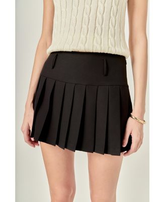 Women's Pleated Skort