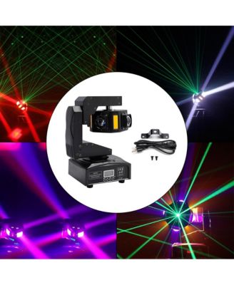 100W DMX512 Moving Head Stage Light with CREE LEDs, Laser & Sound Control for Party
