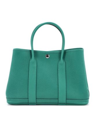 30 Garden Party Tote Leather