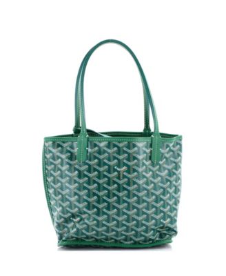 Mini Anjou Reversible Tote Coated Canvas