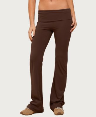 Women's Oriane Foldover Flared Leggings