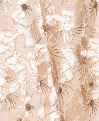 Women's Sequined Sleeveless Midi Dress