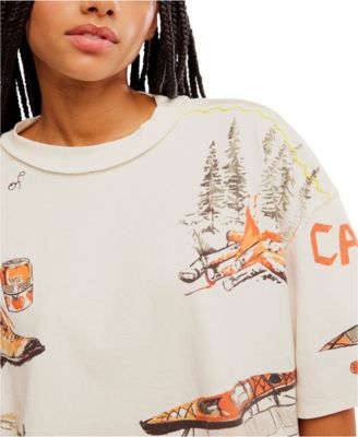 Women's Mountain View Crew Neck Graphic T-Shirt