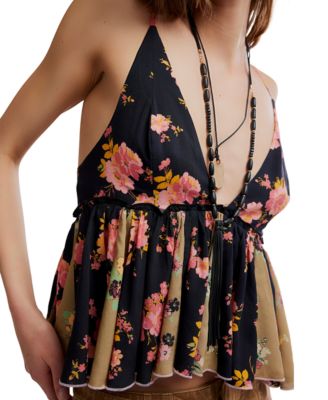 Women's Tillie Floral Sleeveless V-Neck Top