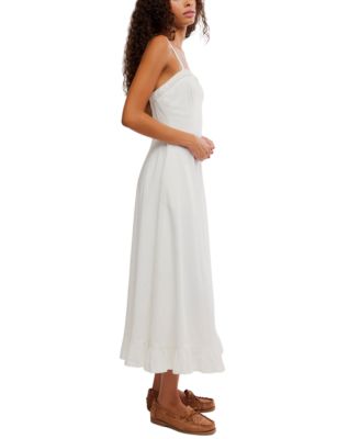 Women's Another Season Sweetheart Neck Midi Dress