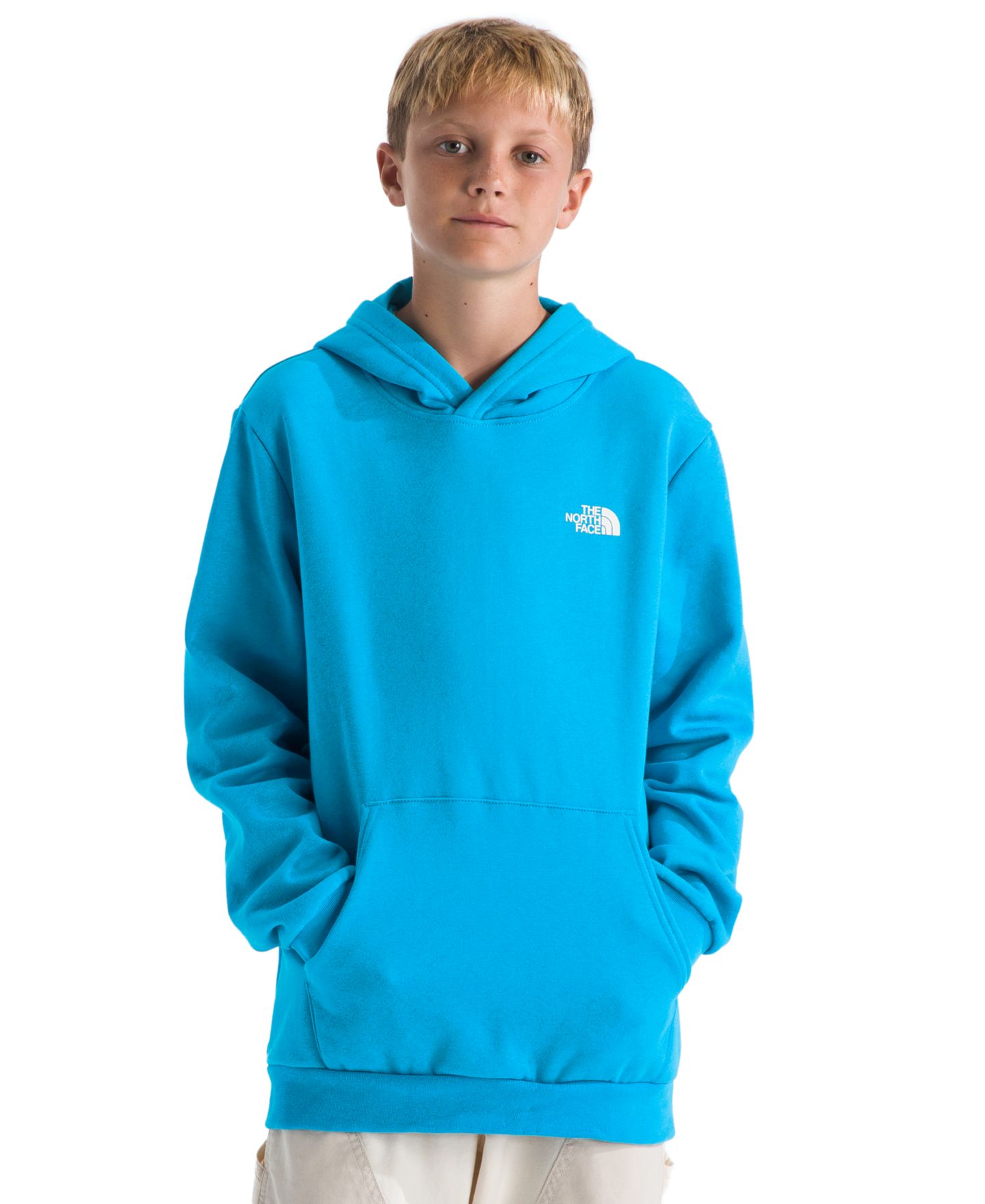 Детское худи The North Face Evolution Box Pull-On, цвет: Синий — фото 2