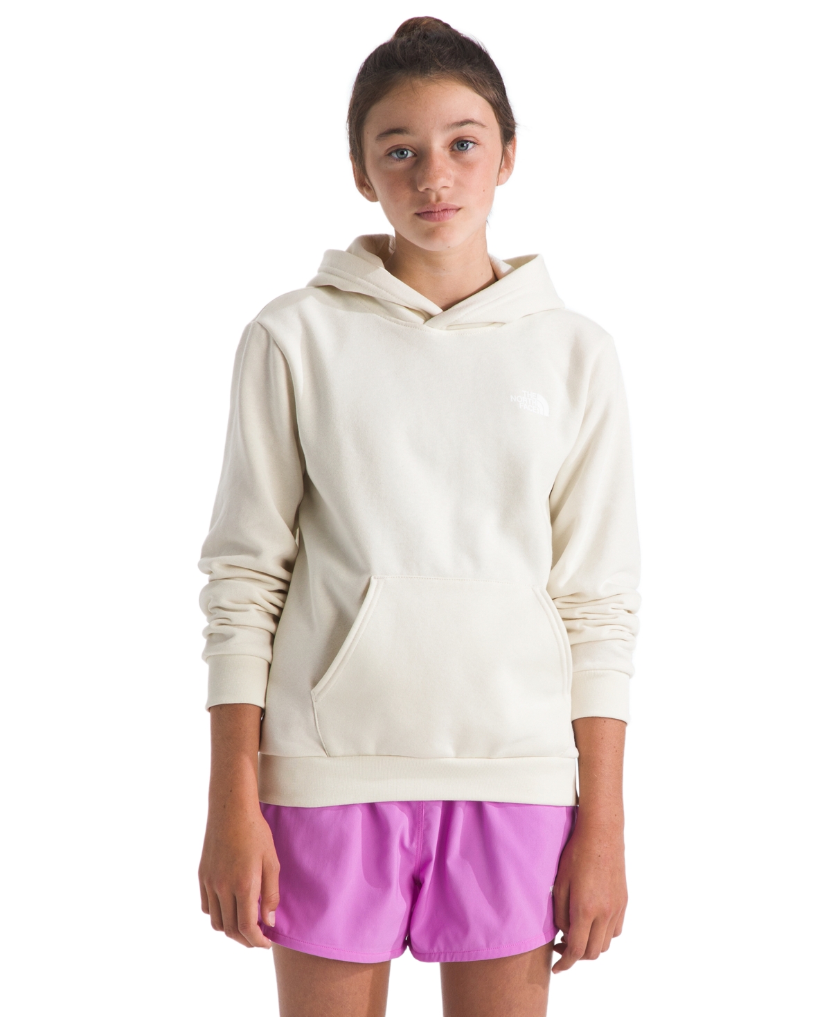 The North Face Girls' and Boys' 7-16 Evolution Box Nse Pull-On Hoodie