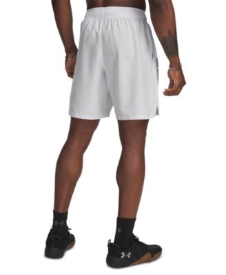 Men's Moisture-Wicking Logo-Print 8-1/4" Tech Shorts